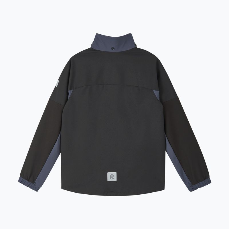 Детско хибридно яке Reima Vaeltava black 3
