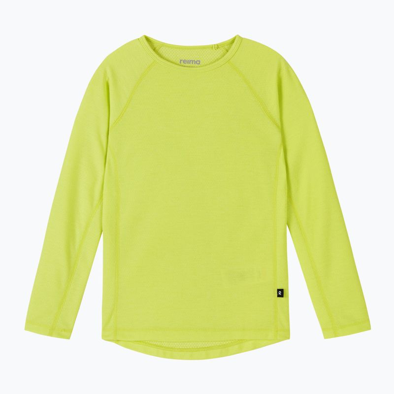 Комплект термобельо за деца Reima Lani bright lime 3
