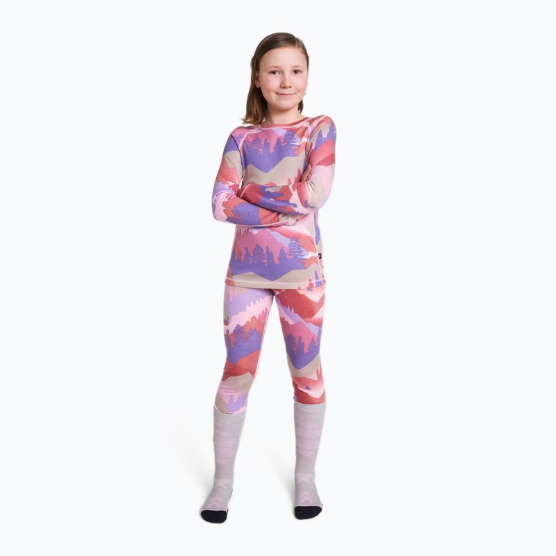 Комплект термобельо за деца Reima Taitoa grey pink 9