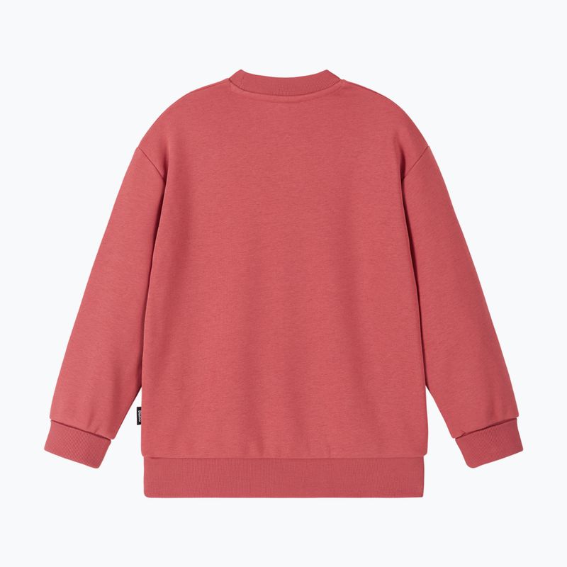 Детски суитшърт Reima Collari red clay 2