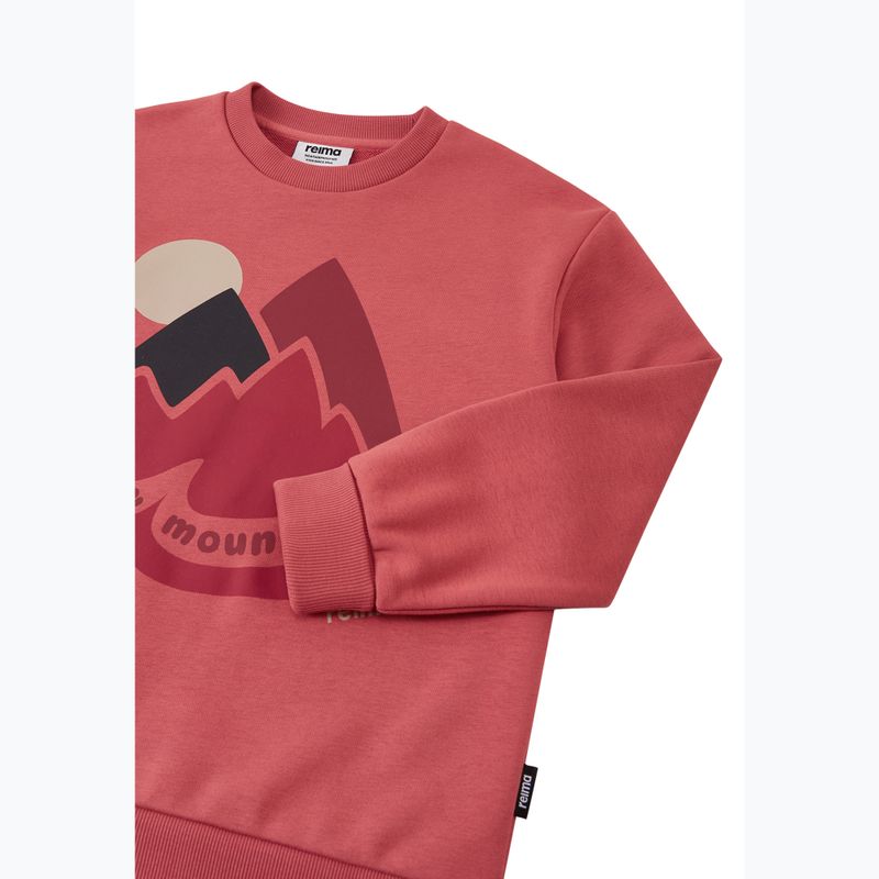 Детски суитшърт Reima Collari red clay 3