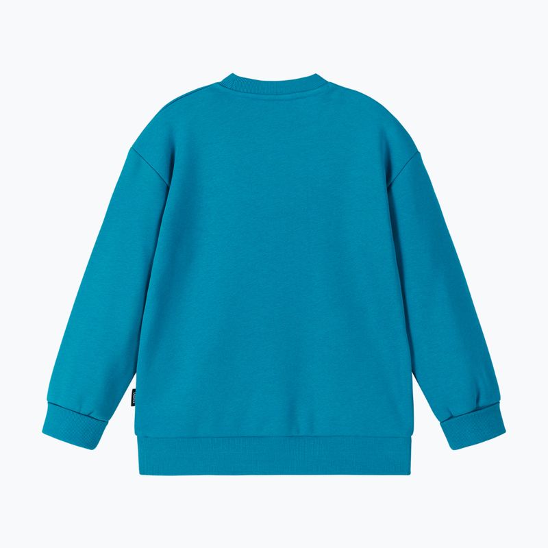 Детски суитшърт Reima Collari aquatic blue 2