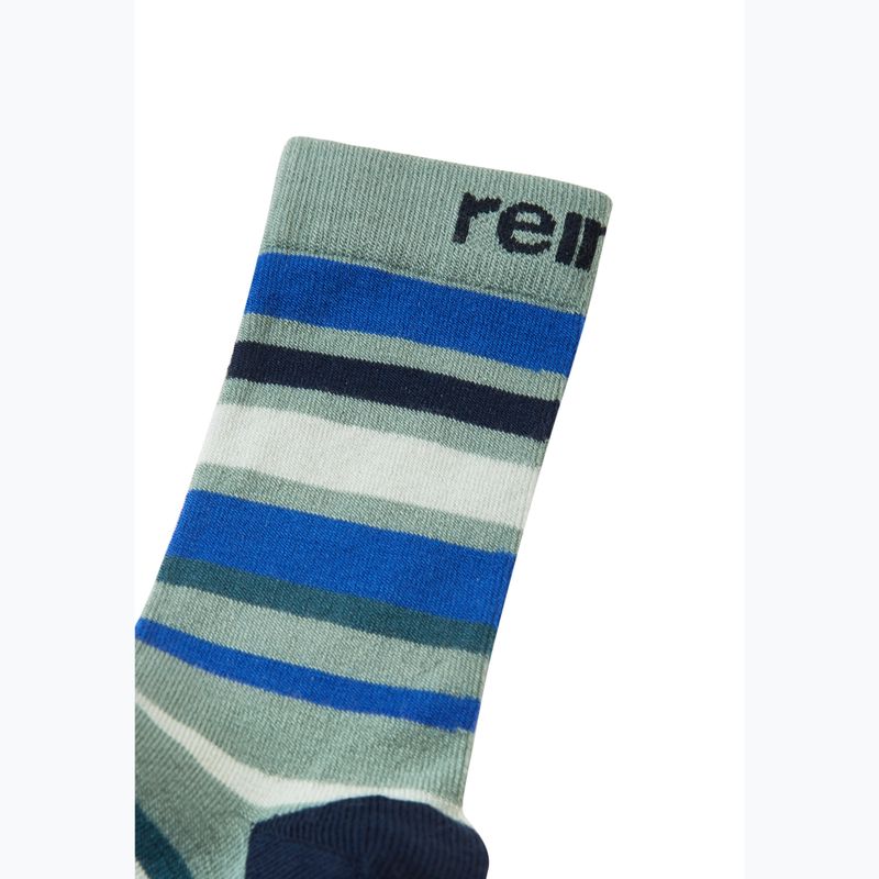 Детски чорапи Reima Parit 2 pack stone green 2