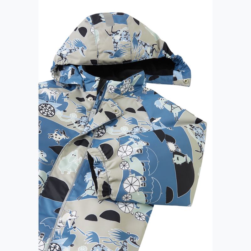 Детски скиорски гащеризон Reima Puhuri blue ocean 4