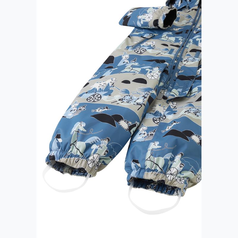 Детски скиорски гащеризон Reima Puhuri blue ocean 5