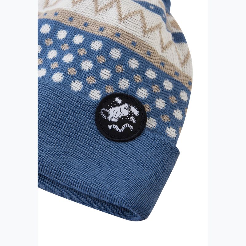 Детска зимна шапка Reima Moomin Flinga blue ocean 3