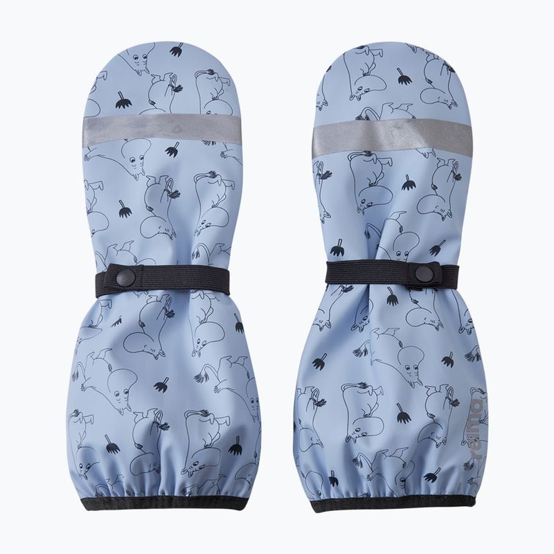 Детски водоустойчиви ръкавици Reima Moomin Puro airy blue 2
