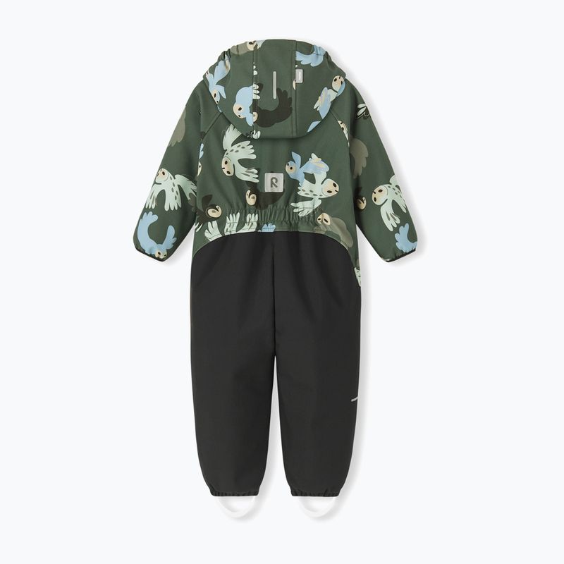 Детски софтшел гащеризон Reima Mjosa thyme green 3