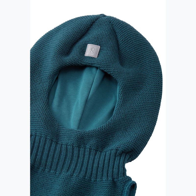 Детска шапка маска Reima Starrie dark teal 3