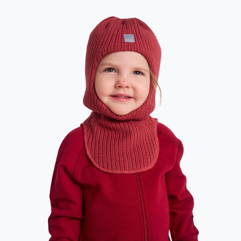 Детска шапка маска Reima Kateva red clay 5