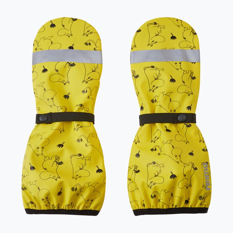 Детски водоустойчиви ръкавици Reima Moomin Puro yellow 2