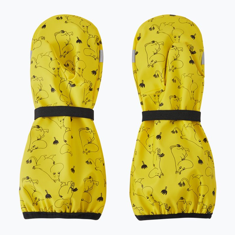 Детски водоустойчиви ръкавици Reima Moomin Puro yellow 3