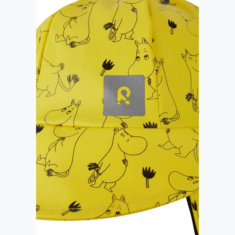 Детска  шапка с периферия за дъжд Reima Moomin yellow 3