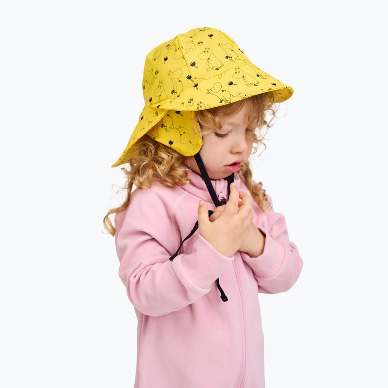 Детска  шапка с периферия за дъжд Reima Moomin yellow 5