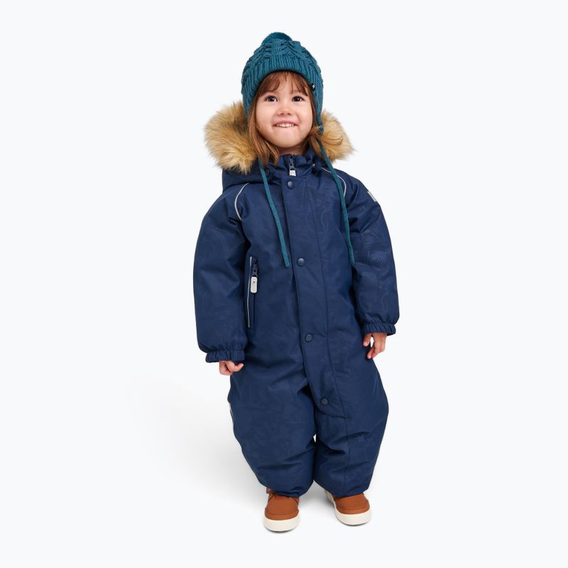 Детска шапка Reima Nunavut dark teal 2