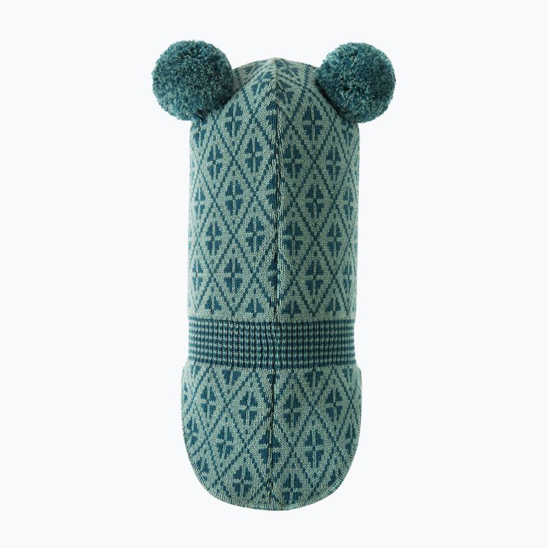 Детска шапка маска Reima Kuuraan stone green 2