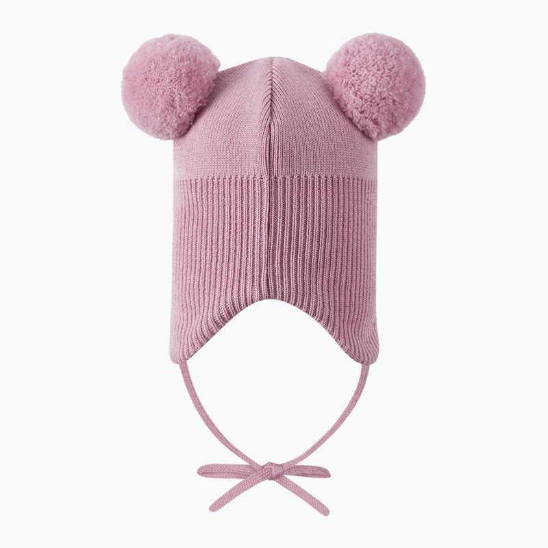 Детска зимна шапка Reima Kumpi grey pink 2
