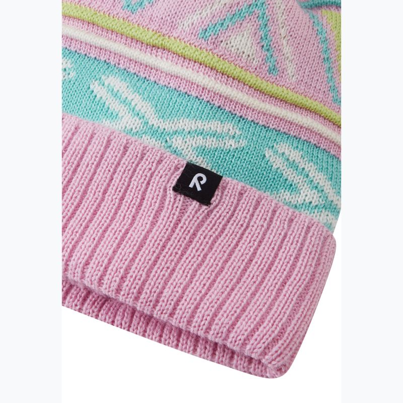 Детска зимна шапка Reima Kirjoen light heather 3