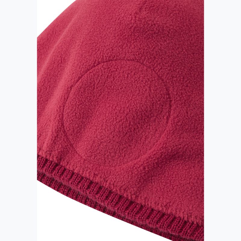 Детска зимна шапка Reima Kirjoen cranberry 4