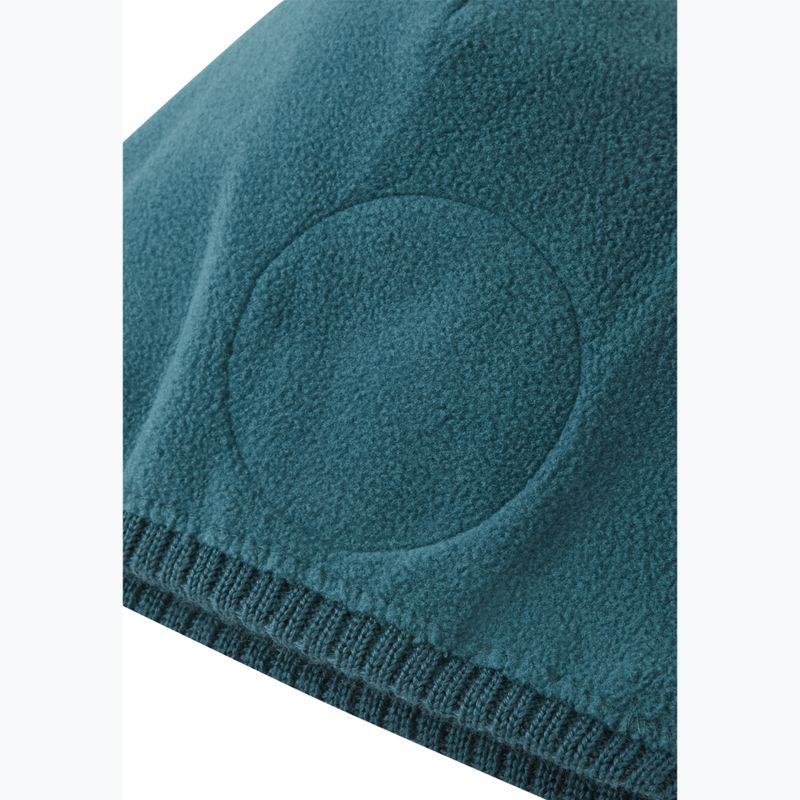 Детска зимна шапка Reima Kirjoen dark teal 4