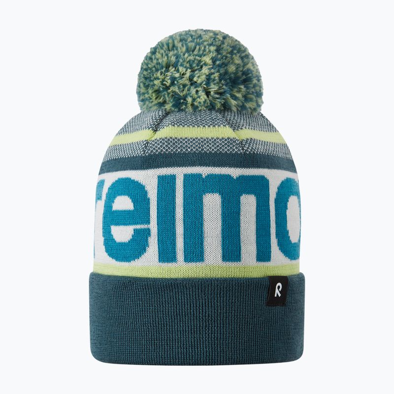 Детска зимна шапка Reima Taasko dark teal