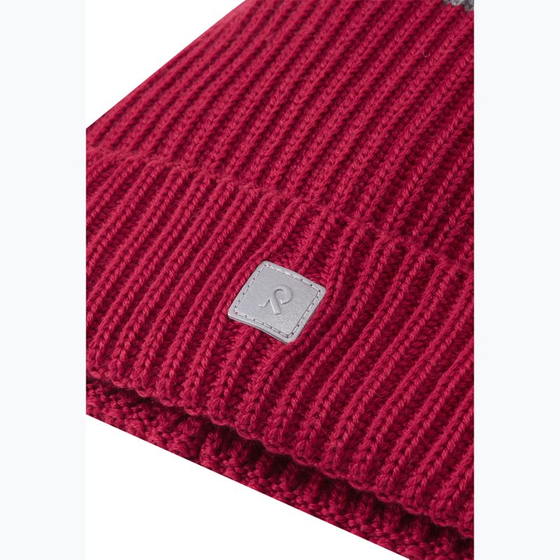 Детска зимна шапка Reima Pilke cranberry 3