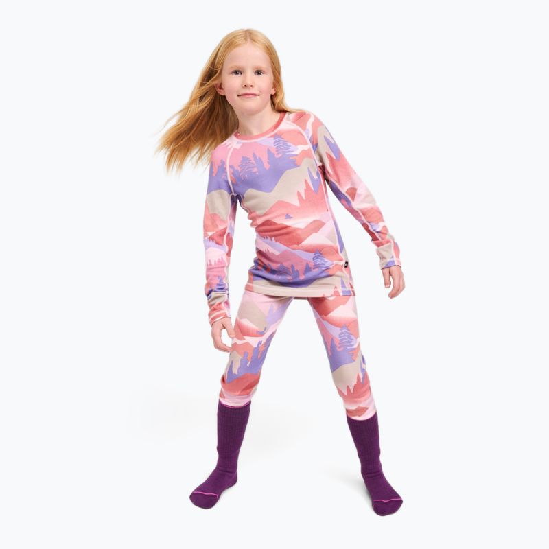 Детски чорапи Reima Urheilu plum purple 4