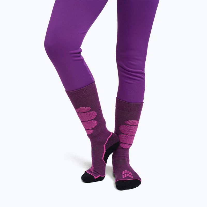 Детски чорапи Reima Atleetti plum purple 3