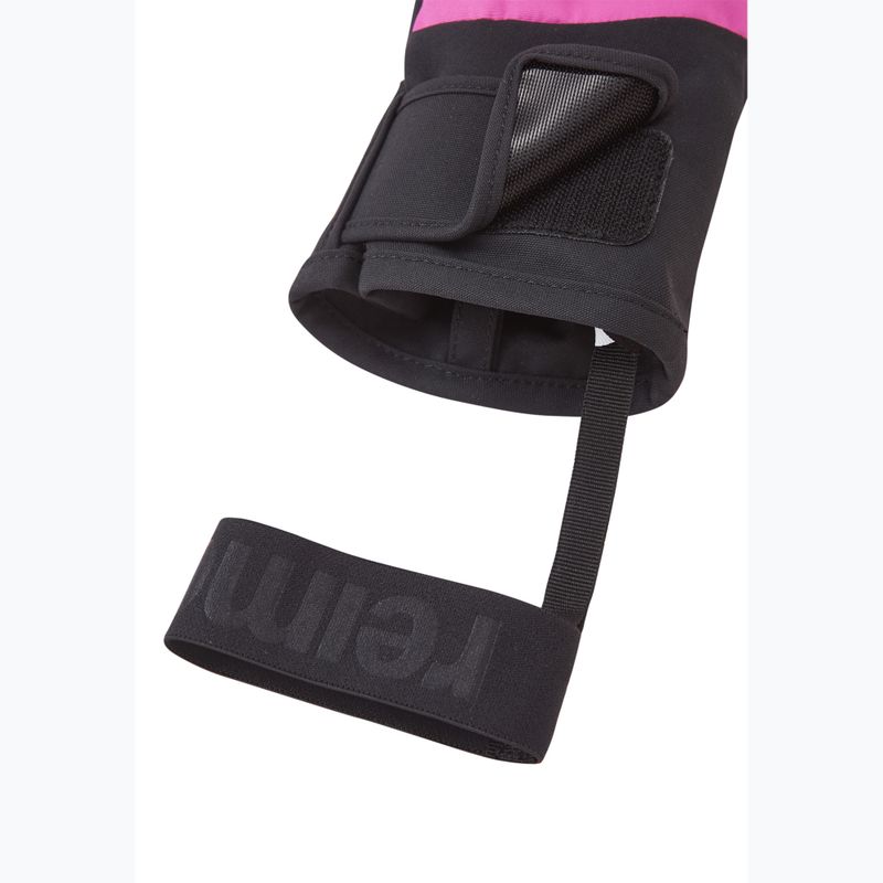 Детски скиорски ръкавици Reima Hanskas fucshia 4