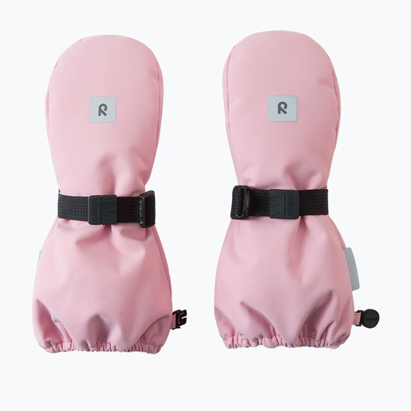 Детски скиорски ръкавици Reima Ote grey pink 2