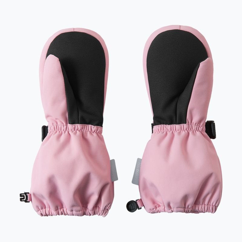 Детски скиорски ръкавици Reima Ote grey pink 3
