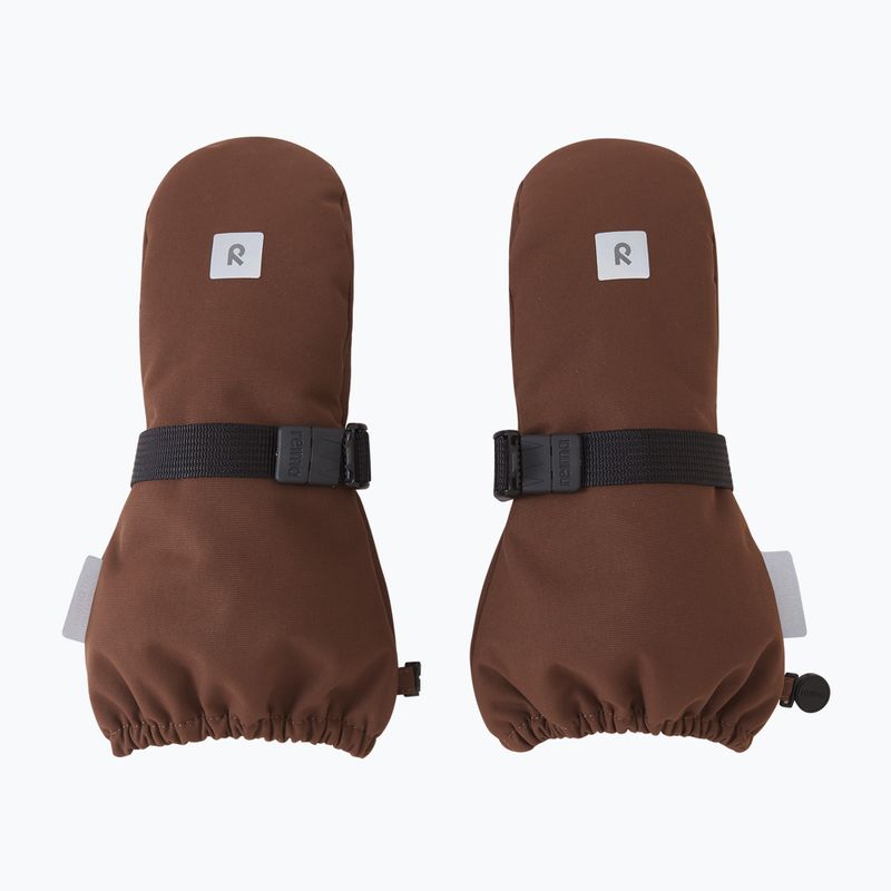 Детски скиорски ръкавици Reima Ote umber brown 2