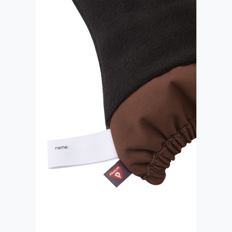 Детски скиорски ръкавици Reima Ote umber brown 4