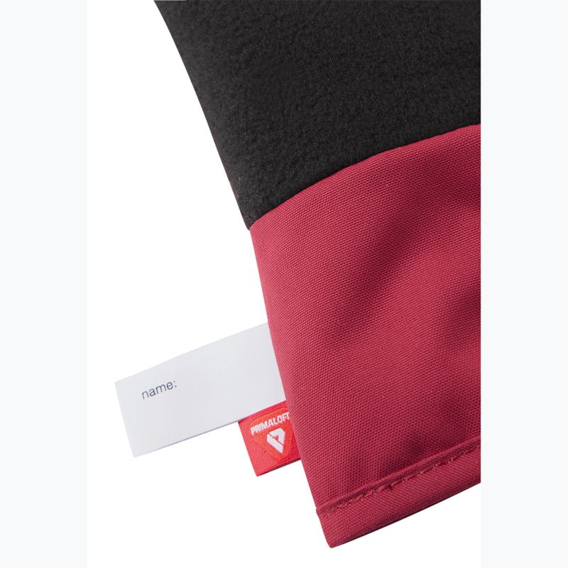 Детски скиорски ръкавици Reima Tartu maroon 4