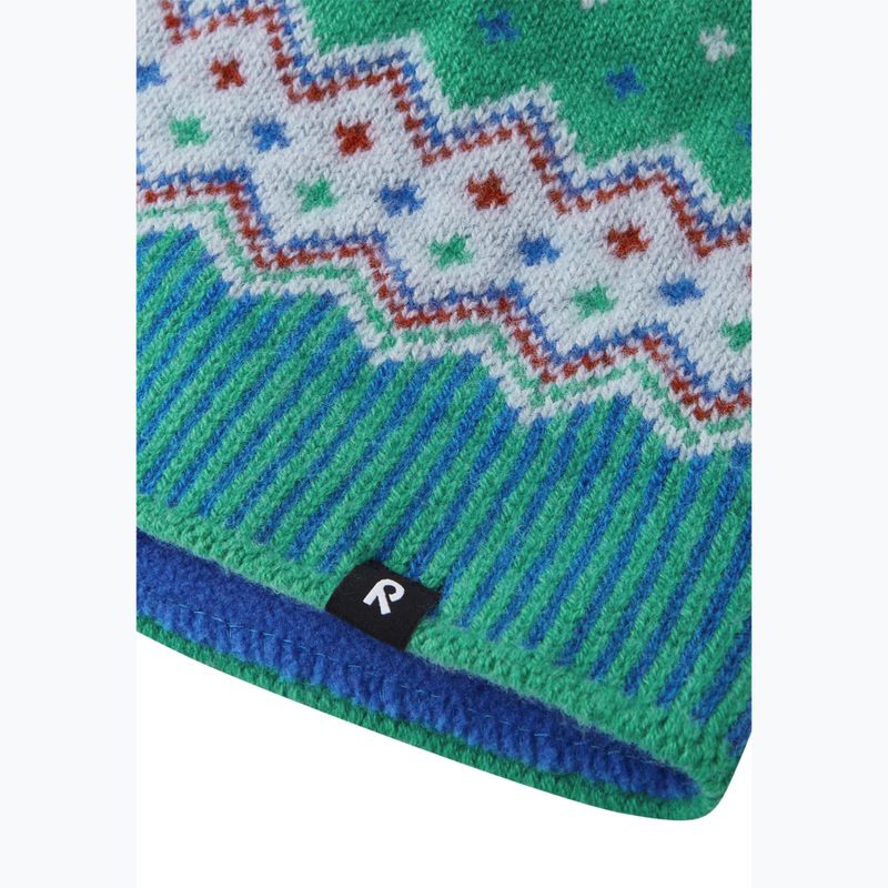 Детска зимна шапка Reima Pohjoinen sparkly blue 3