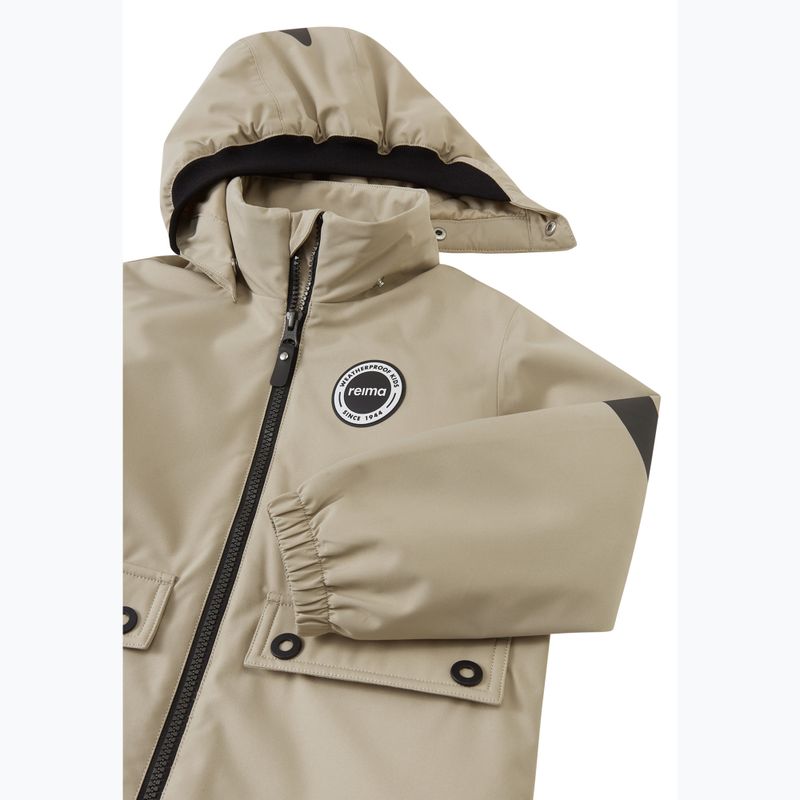 Детско яке за дъжд Reima Symppis earthy beige 3