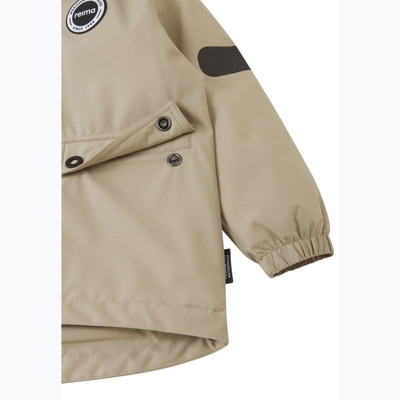 Детско яке за дъжд Reima Symppis earthy beige 4