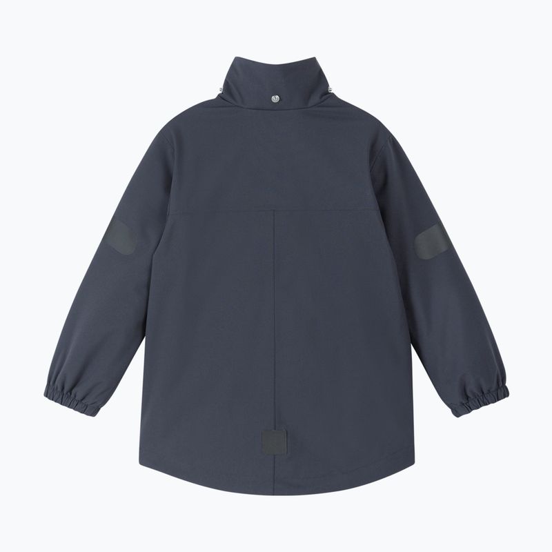 Детско яке за дъжд Reima Symppis soft black 3