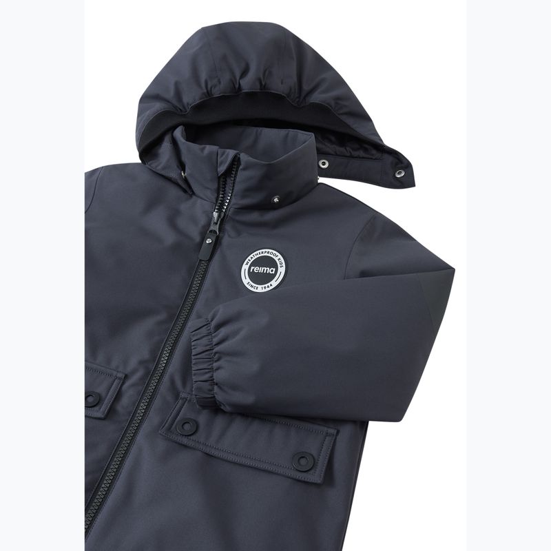 Детско яке за дъжд Reima Symppis soft black 4