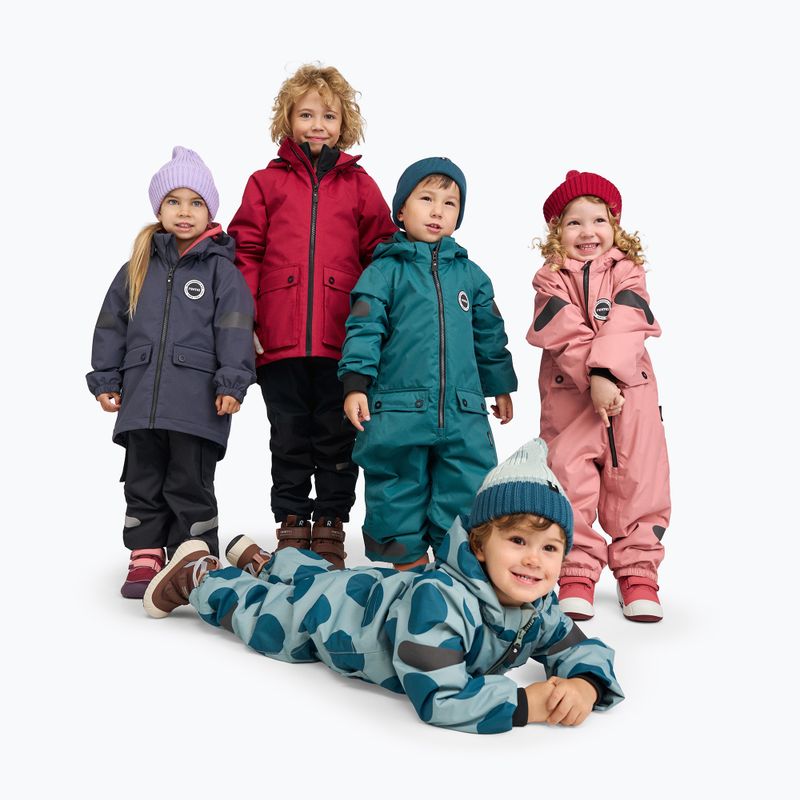 Детско яке за дъжд Reima Symppis soft black 9
