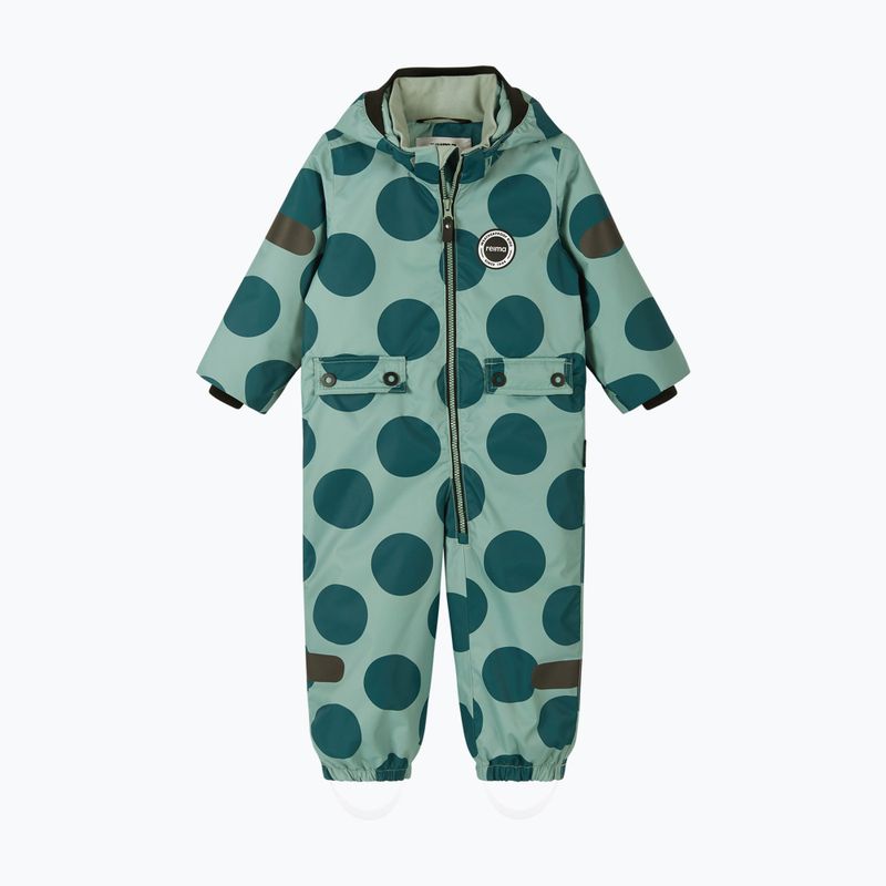 Детски софтшел гащеризон Reima Marte Mid stone green 3