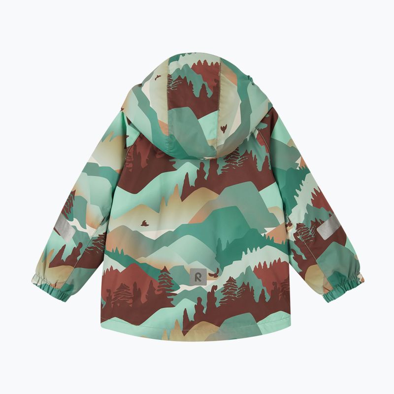 Детско яке Reima Muonio stone green 2