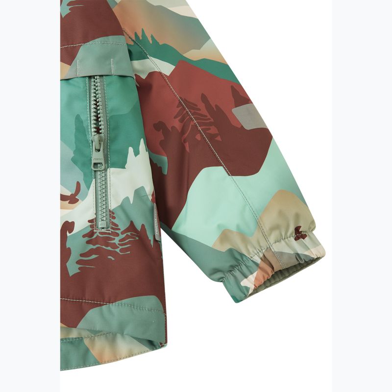 Детско яке Reima Muonio stone green 5