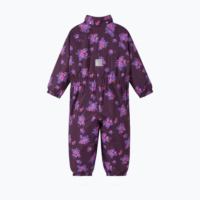 Детски скиорски гащеризон Reima Puhuri deep purple 3