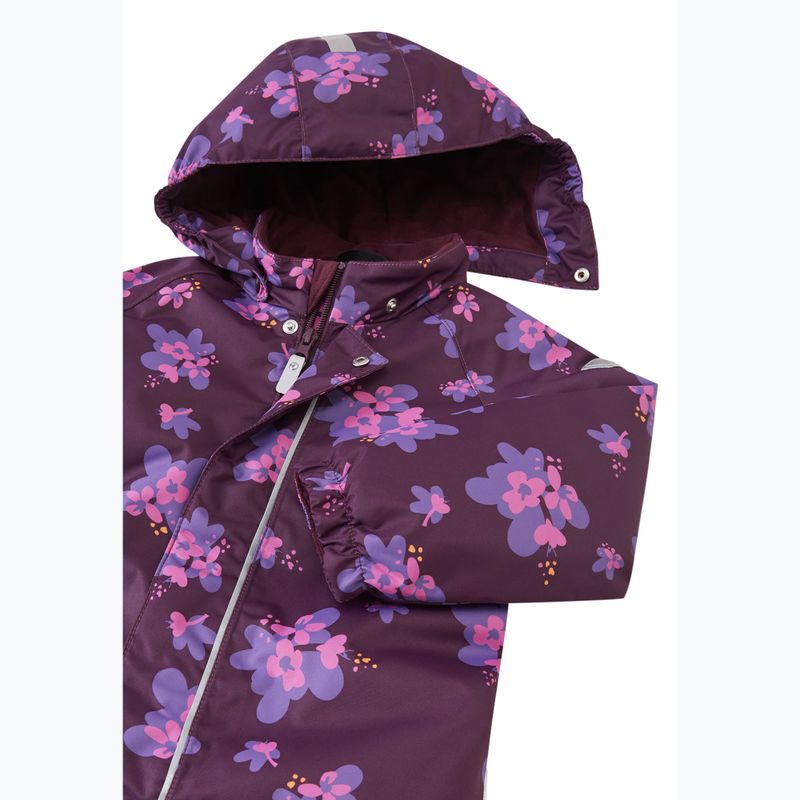 Детски скиорски гащеризон Reima Puhuri deep purple 4