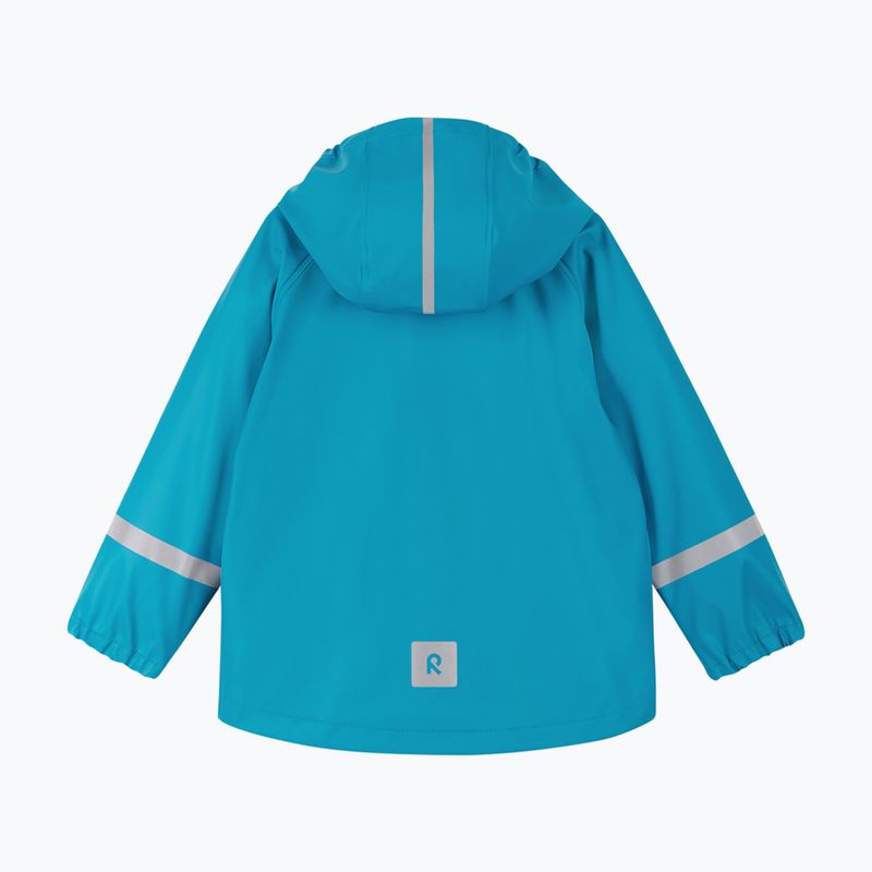 Детско яке за дъжд Reima Lampi aquatic blue 2