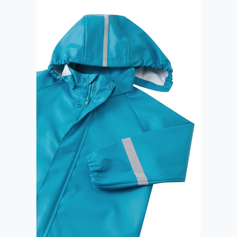 Детско яке за дъжд Reima Lampi aquatic blue 3