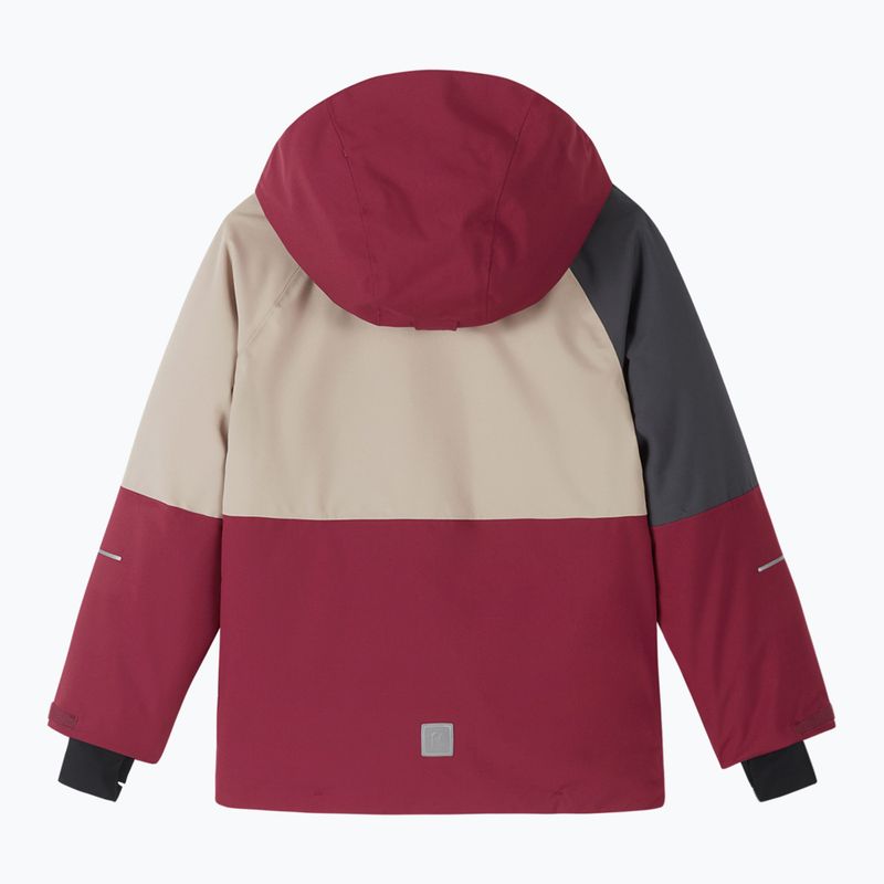 Детско зимно яке Reima Iitto maroon 2