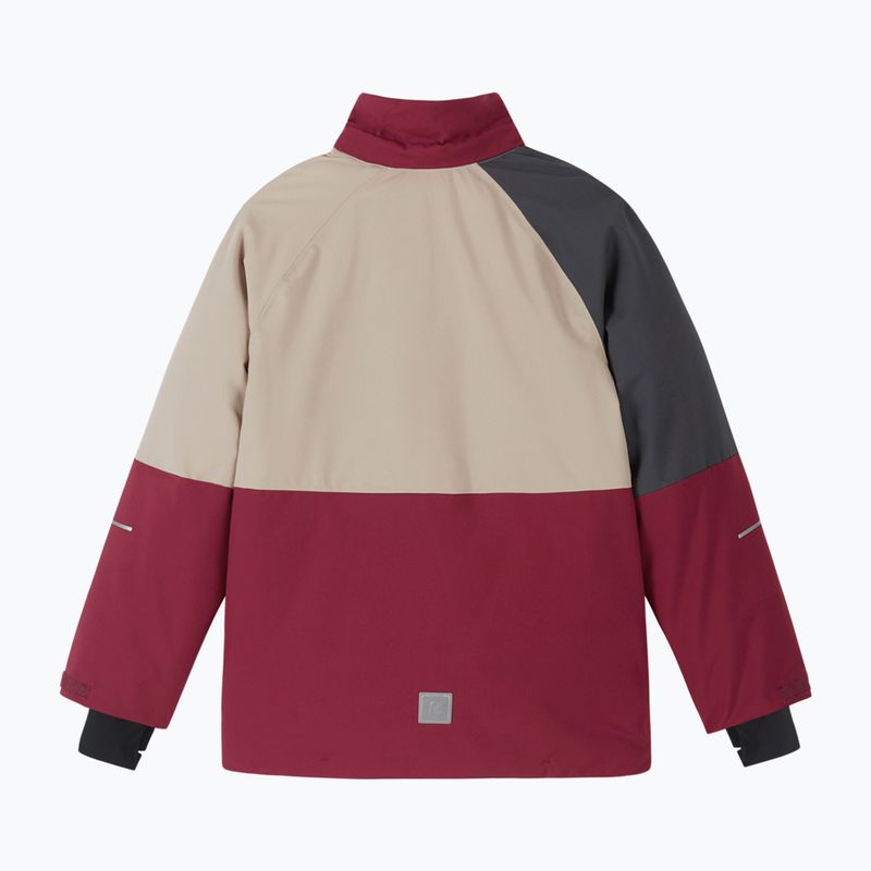 Детско зимно яке Reima Iitto maroon 3
