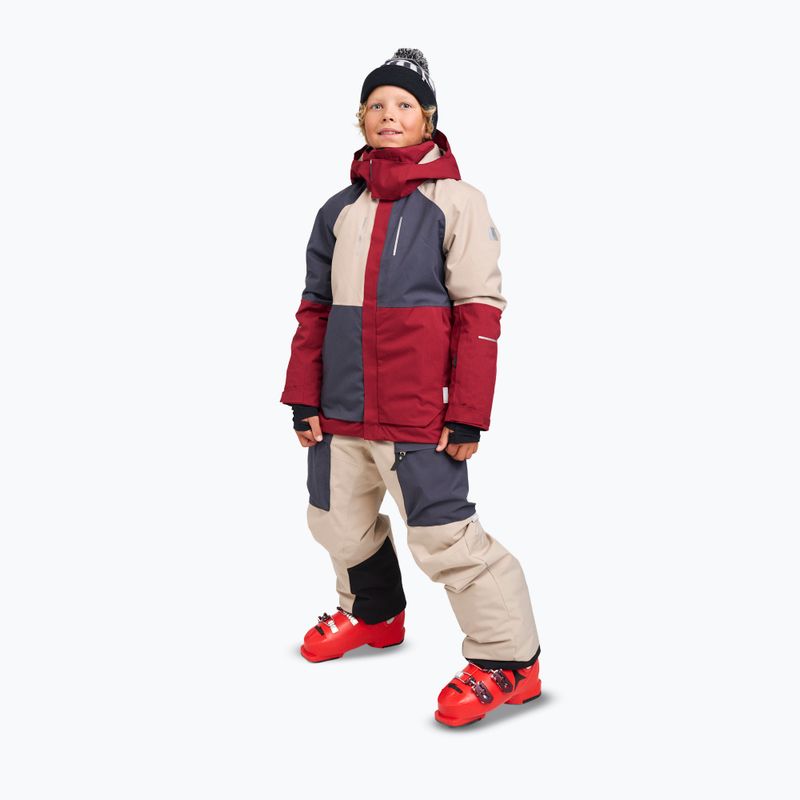 Детско зимно яке Reima Iitto maroon 10
